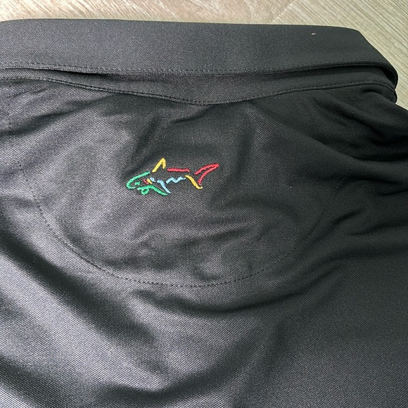 Greg Norman Men’s Pro Series Freedom Performance Golf Polo Shirt Black size M - Picture 7 of 9